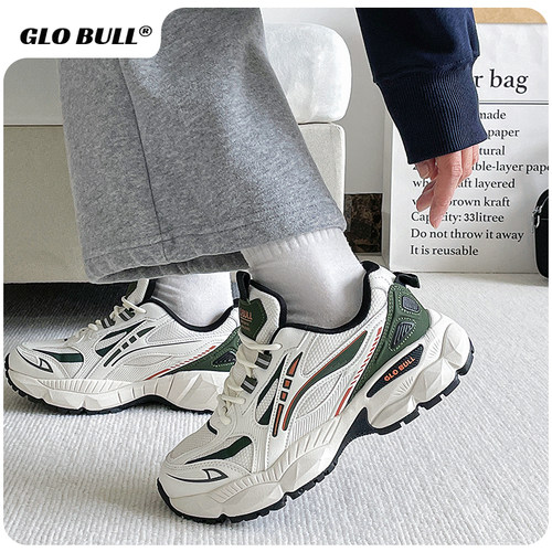 GLO BULL老爹鞋2025新款流行女款厚底增高百搭休闲鞋通勤女鞋软底