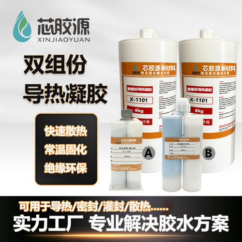 导热凝胶散热膏可固化填缝锂电池