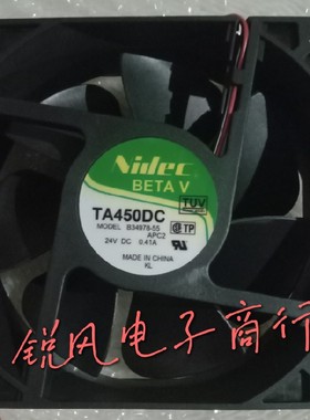 Nidec BETAV TA450DC B34978-55 24V 0.41A 12cm 变频器风扇