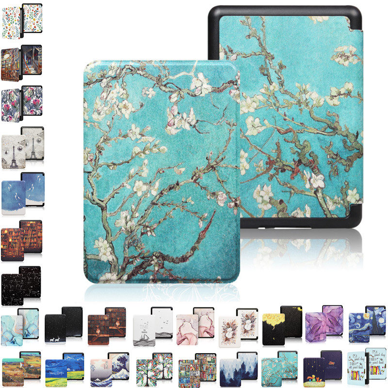 适用新款2024年12代7寸Kindle paperwhite6 签名版阅读器保护套KPW6电子书Colorsoft 7寸彩绘卡通外壳皮套