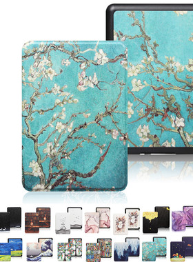 适用新款2024年12代7寸Kindle paperwhite6 签名版阅读器保护套KPW6电子书Colorsoft 7寸彩绘卡通外壳皮套