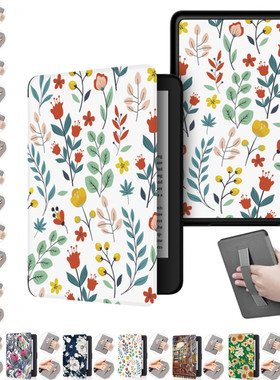 适用于亚马逊Kindle 11th 2022青春版电子书保护套智能休眠手持皮套防摔壳kindle11代2024彩绘皮套C2V2L3壳子