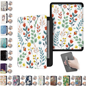 适用于亚马逊Kindle 11th 2022青春版电子书保护套智能休眠手持皮套防摔壳kindle11代2024彩绘皮套C2V2L3壳子
