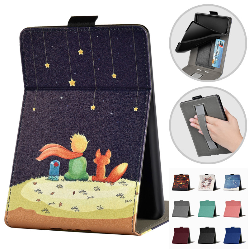 适用kindle Paperwhite5保护套paperwhite 11代手持保护套KPW5 2021年签名版彩绘皮套M2L3EK M2L4EK手托6.8寸