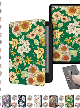 适用于亚马逊Kindle 10th 10代青春版电子书保护套智能休眠手持皮套防摔壳kindle10代彩绘唤醒皮套J9G29R壳子