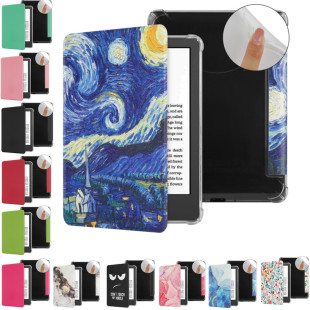 适用Kindle Paperwhite6电子书保护套Colorsoft壳kpw6手持皮套2024年7寸Paperwhite 12代包边透明软壳签名版