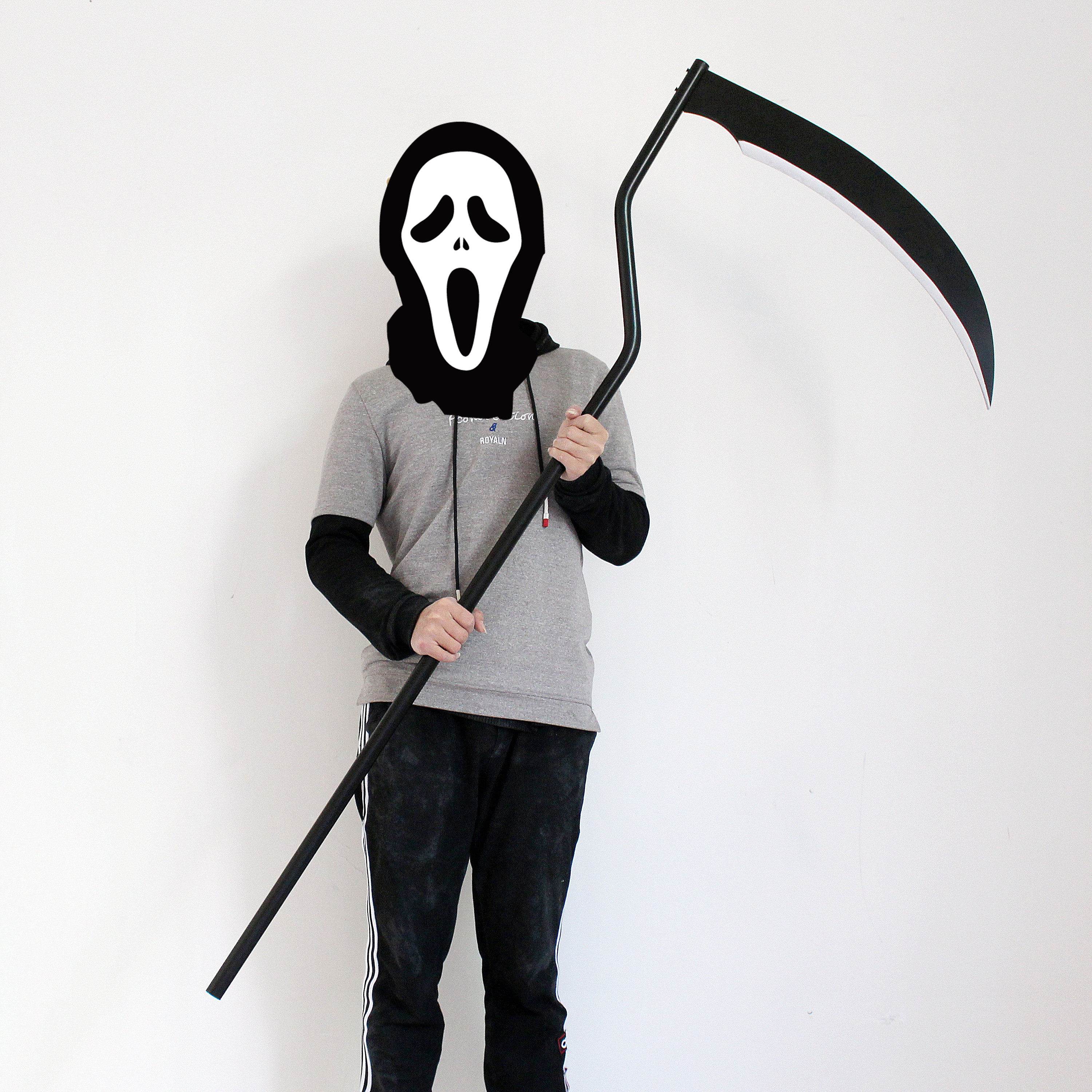 无头骑士异闻录赛尔提史特路尔森万圣节fff团死神镰刀cos道具