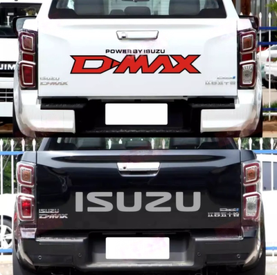 适用于五十铃D-MAX车尾isuzu字母车贴 DMAX货厢贴纸贴画装饰瑞迈