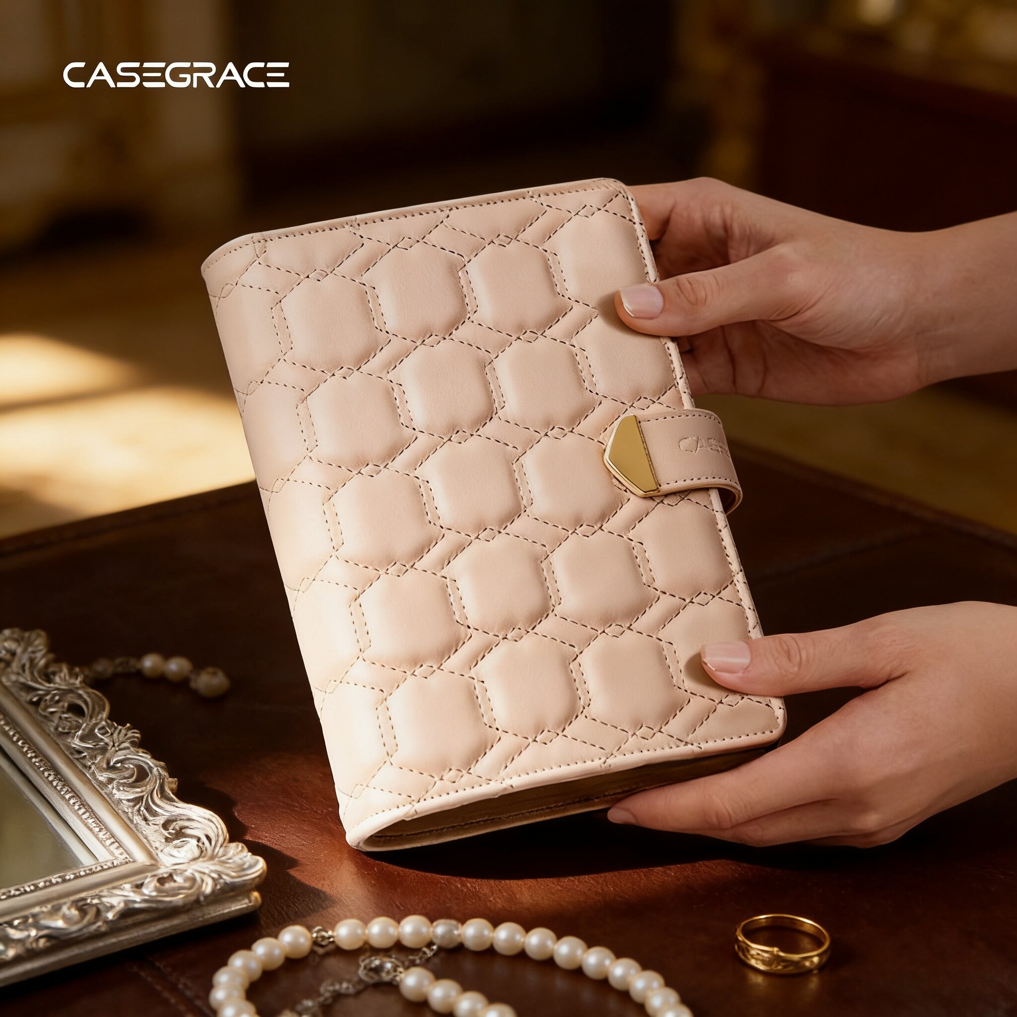 【佳绮推荐】黄金高档便携收纳册