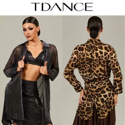 TDANCE女士前后钮扣衬衣