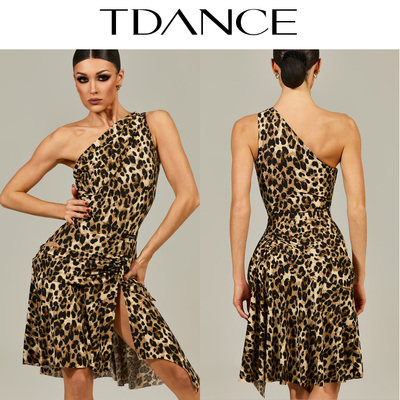 TDANCE女单肩连体上衣