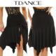 饰半身裙飘逸成人女GL 装 腰侧飘片半裙 TDANCE拉丁舞练习服