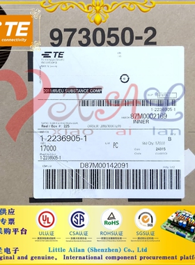 1-2236905-1 原装TE/泰科 汽车端子 品牌连接器 可订现货/期货