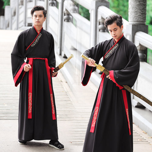 广袖交领襦裙中国风学生班服