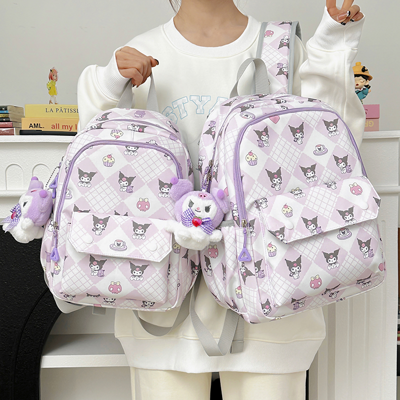 可爱库洛米美乐蒂轻便减负小背包