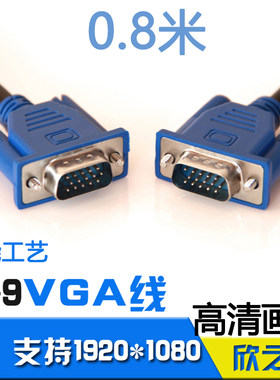 vga线 适用于AOC小米HKC泰坦军团KTC灵蛇三星联想电脑显示器屏线