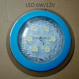 Подводный бассейн, бра из нержавеющей стали, фонтан, светодиодный разноцветный светильник, 12v