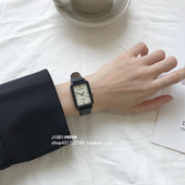doukou豆蔻复古小方形手表女学生数字ins风小众设计轻奢女士手表