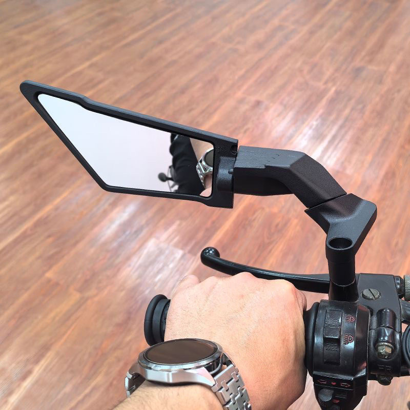 时尚可调节隐形定飞翼后视镜摩托车电动车小牛九号极核改装反光镜