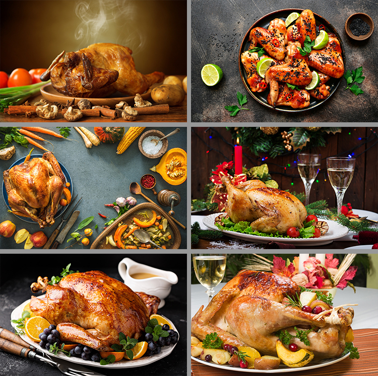 美味烧鸡烤鸡烤鸡翅中翅叫花鸡美食食材JPG高清图片设计素材