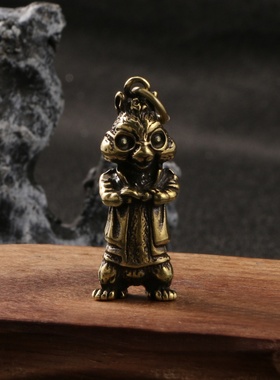 黄铜黄鼠狼汽车钥匙扣