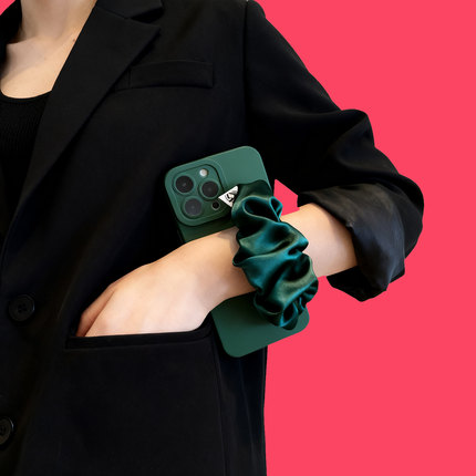 oppo适用A6手机壳A1A2A3A5 Pro弹力腕带Reno14 K13K12K11K10K9 8 7 6绿色Find x8 X7X6X5女A58A57A56A97套A36