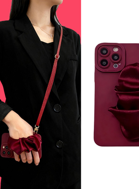 A5适用oppo手机壳A58手腕带Reno14 13 K12K11K10K9K7弹力丝巾Find x7x5x8x6x3背带A1A2A3Pro挂绳A72A96A32A93