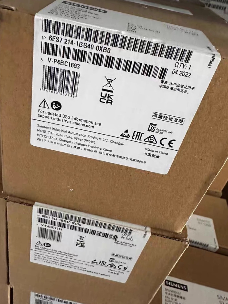 6ES7214-1BG40-0XB0S7-1200CPU模块6ES72141BG400XB0全新
