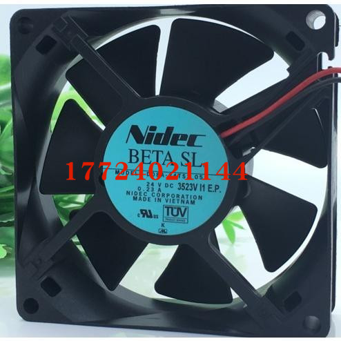 D08A-24TS2 05 24V 0.23A 原装日本NIDEC 80*80*25 变频器风扇