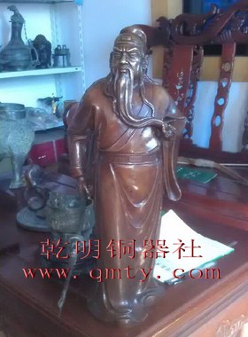 仿古风关公像艺术品镇宅武财神爷