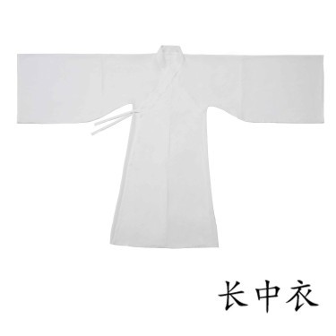 汉服明制圆领袍道袍内搭直裰内衬袍打底袍正品原创中国风新款白色