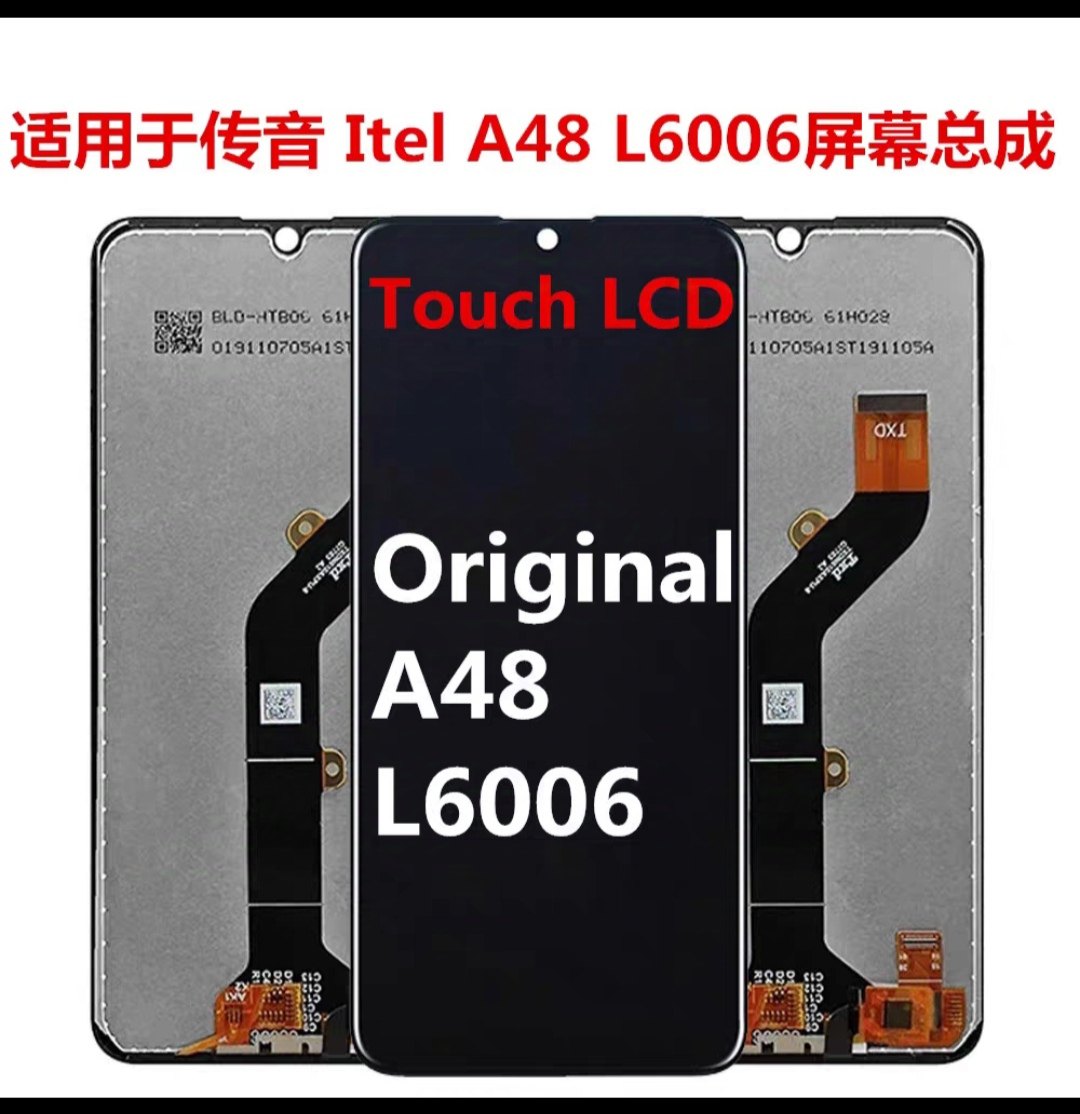 适用于传音 Itel A48  L6006屏幕总成  液晶屏 触摸内外一体屏幕