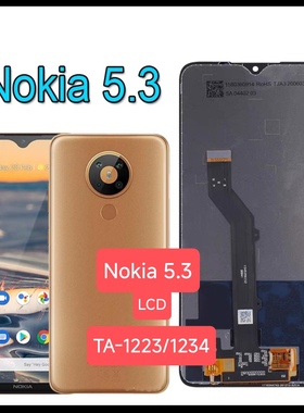 适用于诺基亚Nokia5.3屏幕总成TA-1234/1223/1227/1229液晶触摸屏