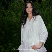 白色薄透棉质刺绣飘逸衬衫 半裙新品 法式 Bettychow 气质百搭套装