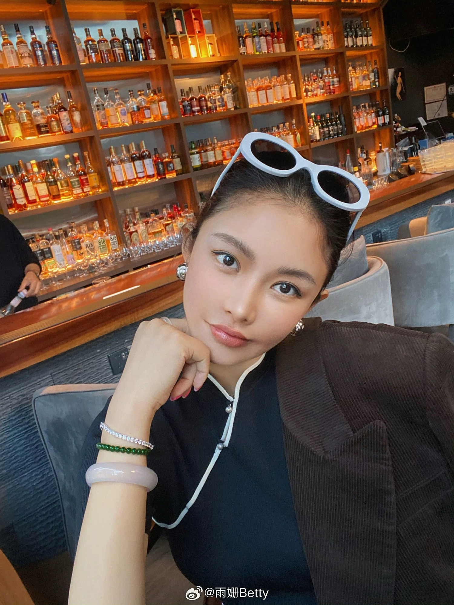 BettyChow羊毛中式打底衫毛衣