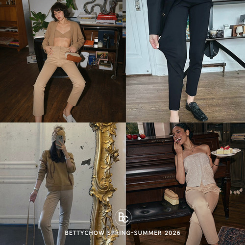 神裤！显瘦裸感弹力九分裤多色