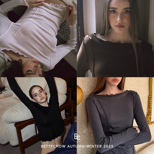 澳洲羊毛5A抗菌一字领薄打底衫