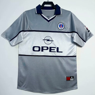 复刻版2000-01赛季巴黎客场复古老款球衣 10号奥科查足球服男款