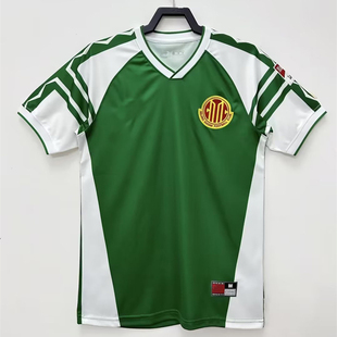 复刻版1996年中超北京国安主场复古老款球衣 怀旧短袖足球服男款