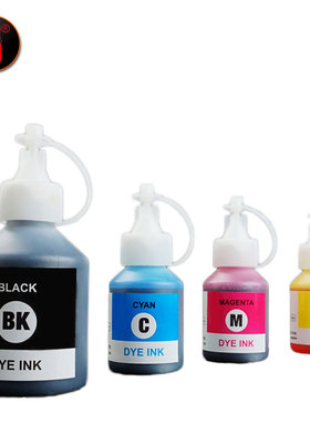 壹诺适用兄D60黑色BT6009打印机墨水 兄弟DCP-T700W墨水兄弟T700连供墨水 兄弟710彩色打印机墨汁710填充加墨