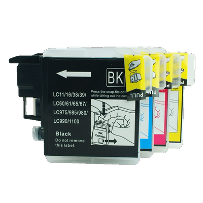 适用 兄弟J220打印机墨盒 兄弟J415W墨盒 兄弟彩色打印机墨盒DCP-J125 J315 J265W墨盒J515W打印机墨盒LC985