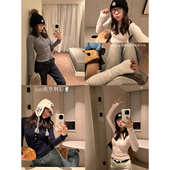 好穿亨利衫 2025秋季 百搭修身 Our2 极简休闲打底长袖 百搭上衣女