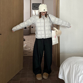 原牛西裤 原色垂感休闲西装 秋季 Our2 时尚 休闲百搭设计款 长裤 女