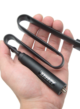 宝锋ABBREE战术天线SMA母头UV双段纯铜加感48CM UV-5R 888S对讲机