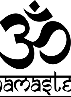 瑜伽图案墙贴创意布置墙面装饰