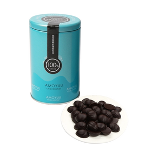 AMOYUU无糖手工黑巧克力苦88%78%含量木糖醇袋装零食纯可可脂500g