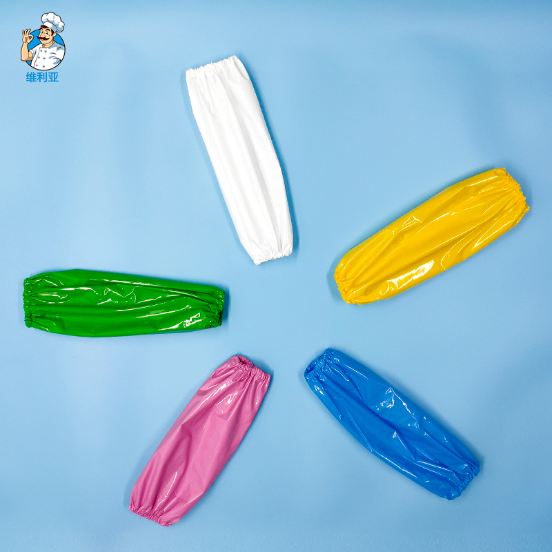 易清洁防水防油耐弱酸碱tpu袖套