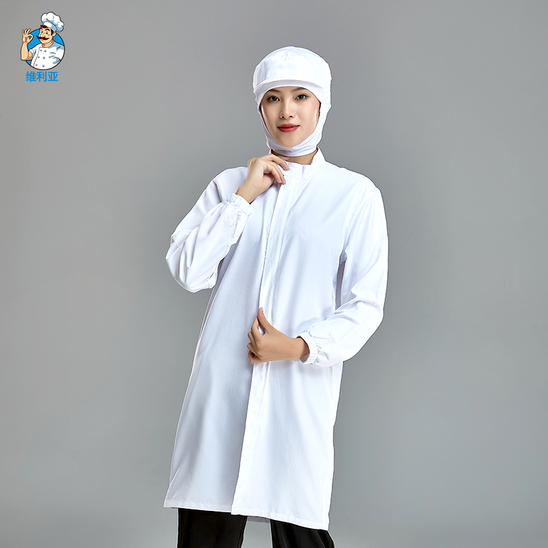 食品厂参观大褂成人透气