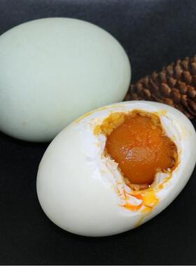 65g*6-20枚礼盒装高邮特产咸鸭蛋正宗红心流油特产盐蛋熟非海鸭蛋