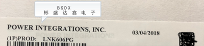 LNK606PG 封装 PDIP-8C   开关电源芯片 进口原装芯片 拍前请询价